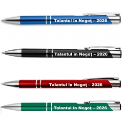 Pixuri metalice personalizate, Talantul in negot 2026